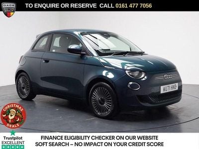 Green Used 2021 Fiat 500e Icon Hatchback | £9,990 (Good price)