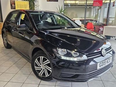 Used VW Golf VII S 85 HP (62 kW) 2019 Black Hatchback