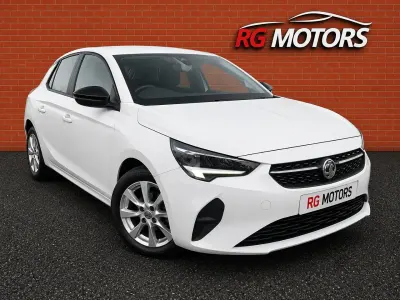 Used Vauxhall Corsa 75 HP (55 kW) 2021 White Hatchback