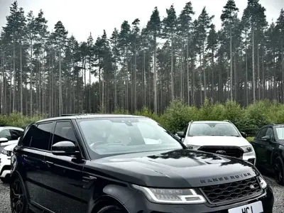 Used Land Rover Range Rover Sport SVR 566 HP (416 kW) 2018 Black SUV