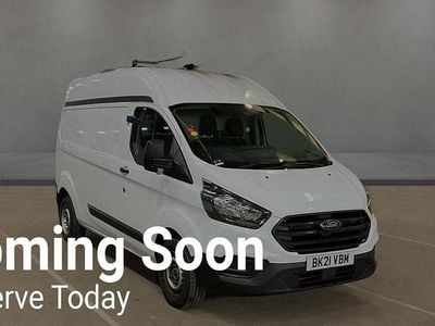 Used Ford Transit Custom 130 HP (95 kW) 2021 White Van