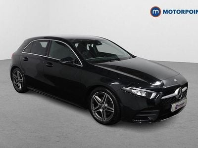 Used Mercedes A200 AMG line 163 HP (119 kW) 2019 Black Hatchback