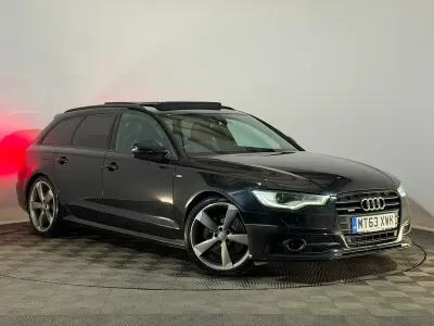 Used Audi A6 Black Edition 240 HP (176 kW) 2013 Black Estate
