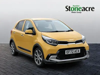 Used Kia Picanto X-Line 67 HP (49 kW) 2022 Yellow Hatchback