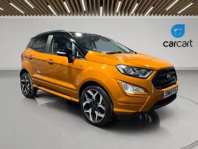 Used Ford Ecosport ST-Line 100 HP (73 kW) 2018 Orange SUV