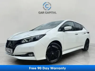 Used Nissan Leaf N-Connecta 110 kW (150 HP) 2022 White Hatchback