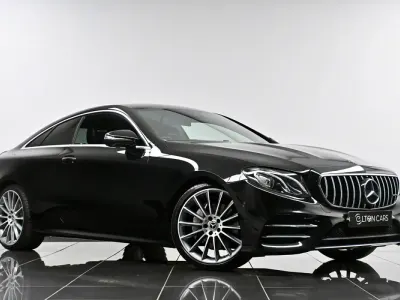 Usado Mercedes E220 AMG line 2018 Preto Coupé