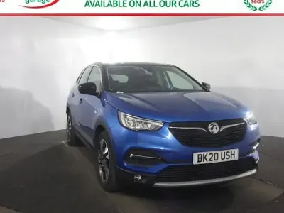 Used Vauxhall Grandland X SRi 131 HP (96 kW) 2020 Blue SUV