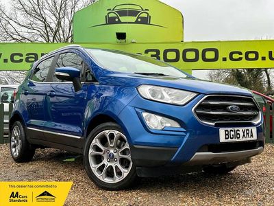 Used Ford Ecosport Titanium 125 HP (91 kW) 2019 Blue SUV