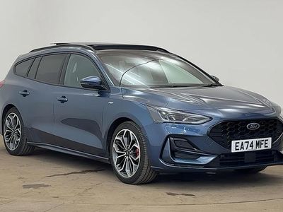 Blue Used 2024 Ford Focus ST-Line X Estate | £23,995 (Expensive)