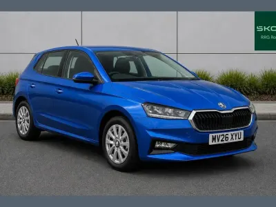 Used Skoda Fabia SE 94 HP (69 kW) 2026 Blue Hatchback