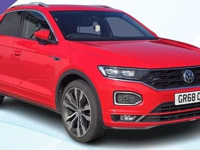Used VW T-Roc R-line 150 HP (110 kW) 2019 Red SUV
