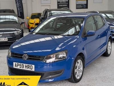 Used VW Polo SE 70 HP (51 kW) 2010 Blue Hatchback