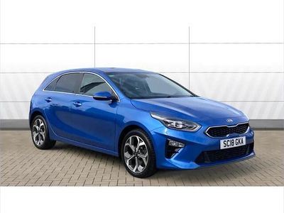 Used Kia Ceed 138 HP (101 kW) 2018 Blue Hatchback