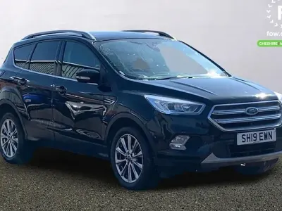 Second-hand Ford Kuga Titanium 150 CP (110 kW) 2019 Negru SUV