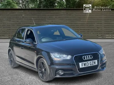 Used Audi A1 Sportback S-Line 122 HP (89 kW) 2013 Black Hatchback