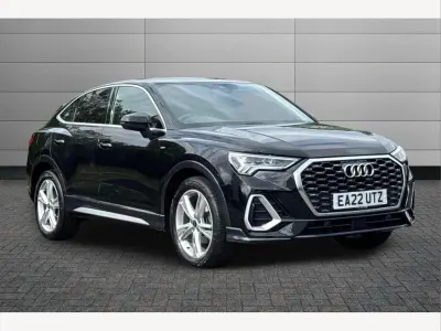 Used Audi Q3 S-Line 150 HP (110 kW) 2022 Black SUV