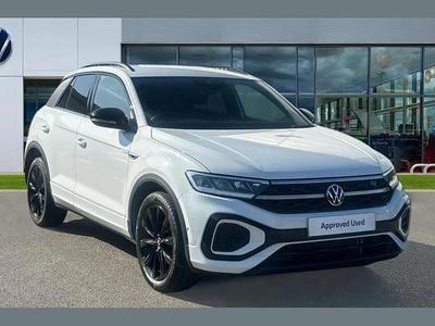 Used VW T-Roc R-line 150 HP (110 kW) 2023 White SUV