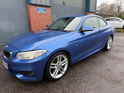 Used BMW 220 M Sport 181 HP (133 kW) 2014 Blue Coupe