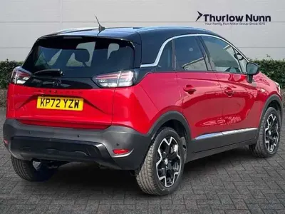 Used Vauxhall Crossland Ultimate 110 HP (80 kW) 2022 Red SUV