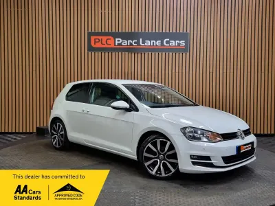 Used VW Golf VII GT 2014 White Hatchback