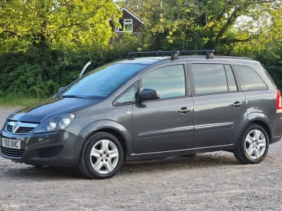 Used Vauxhall Zafira 115 HP (84 kW) 2012 Grey MPV