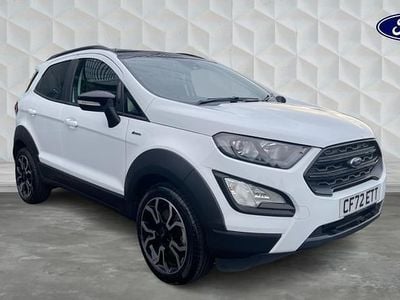 White Used 2022 Ford Ecosport Active SUV | £12,592 (Fair price)