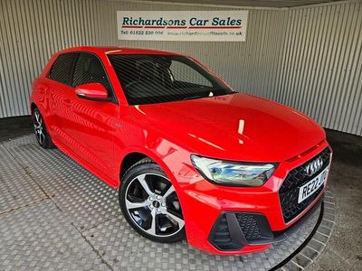 Used Audi A1 Sportback S-Line 110 HP (80 kW) 2022 Red Hatchback