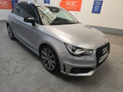 Used Audi A1 S-Line 120 HP (88 kW) 2014 Silver Hatchback