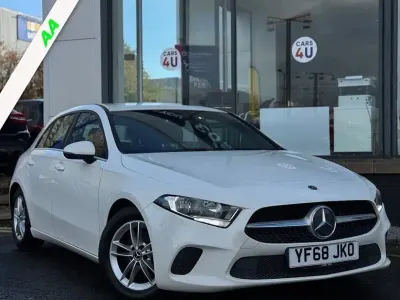 Begagnad Mercedes A180 SE 136 HK (100 kW) 2018 Vit Halvkombi