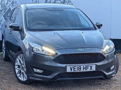 Grey Used 2018 Ford Focus ST-Line Hatchback | £7,995 (Good price)