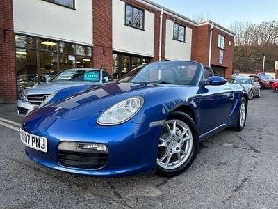 Used Porsche Boxster 245 HP (180 kW) 2007 Blue Cabriolet