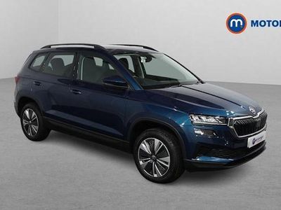 Used Skoda Karoq SE Drive 116 HP (85 kW) 2022 Blue SUV