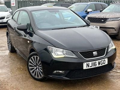 Black Used 2016 Seat Ibiza CONNECT Coupe | £4,150 (Fair price)