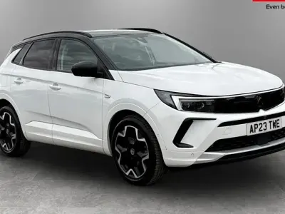 Used Vauxhall Grandland X Ultimate 131 HP (96 kW) 2023 White SUV