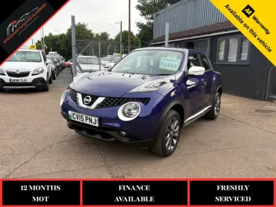 Used Nissan Juke Tekna 110 HP (80 kW) 2015 Blue SUV
