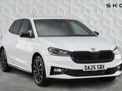 Used Skoda Fabia Monte Carlo 113 HP (83 kW) 2025 Moon white metallic Hatchback