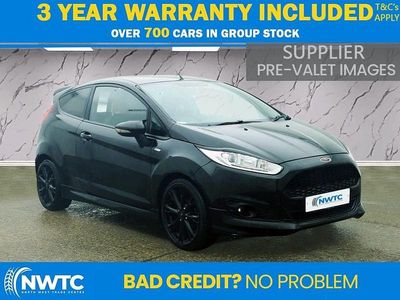 Used Ford Fiesta ST-Line 125 HP (91 kW) 2016 Black Hatchback