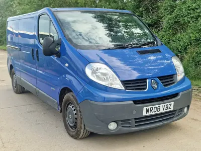 Used Renault Trafic 150 HP (110 kW) 2008 Blue MPV