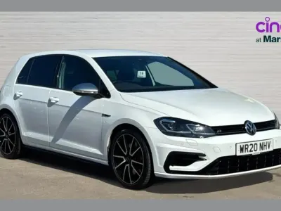 Używany VW Golf VIII R 296 KM (217 kW) 2020 Biały Hatchback