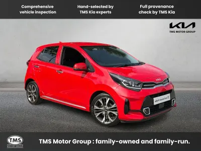 Used Kia Picanto GT-Line S 66 HP (48 kW) 2022 Red Hatchback