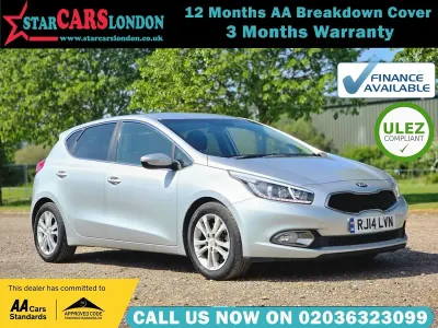 Used Kia Ceed 128 HP (94 kW) 2014 Silver Hatchback