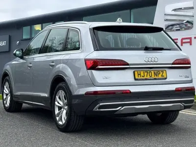 Begagnad Audi Q7 Sport 381 HK (280 kW) 2020 Silver SUV