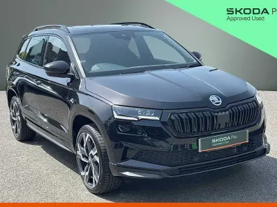 Used Skoda Karoq SportLine 110 HP (80 kW) 2025 Black magic pearl effect SUV