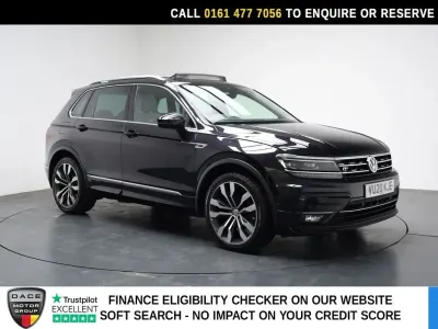 Used VW Tiguan R-line 150 HP (110 kW) 2020 Black SUV