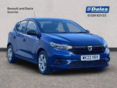 Blue Used 2022 Dacia Sandero Essentiel Hatchback | £10,500 (Good price)