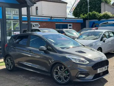 Used Ford Fiesta ST-Line X 100 HP (73 kW) 2019 Grey Hatchback
