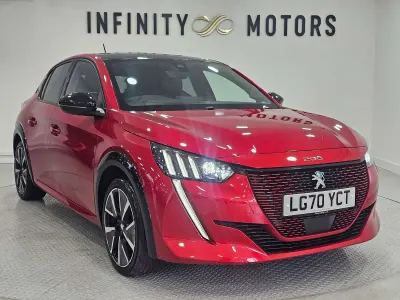Used Peugeot e-208 GT-line 2020 Red Hatchback