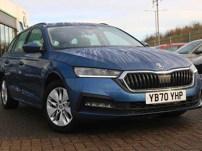 Titan blue metallic Used 2020 Skoda Octavia SE Technology Estate | £15,495 (Fair price)