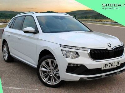 Moon white metallic Used 2024 Skoda Kamiq SE L SUV | £20,500 (A bit pricey)